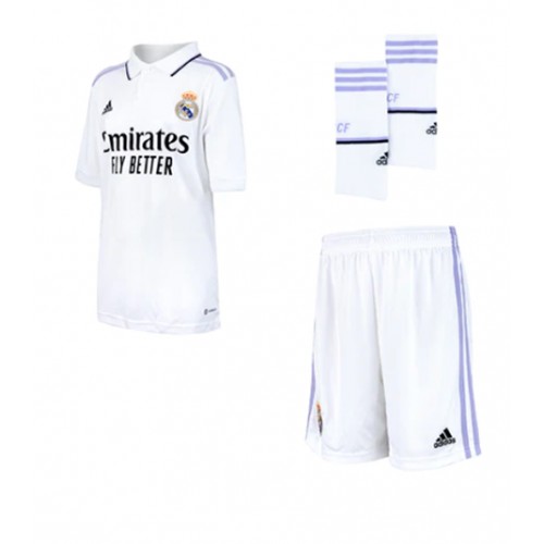 Real Madrid Luka Modric #10 kläder Barn 2022-23 Hemmatröja Kortärmad (+ korta byxor) Real Madrid Luka Modric #10 kläder Barn 2022-23 Hemmatröja Kortärmad (+ korta byxor)
